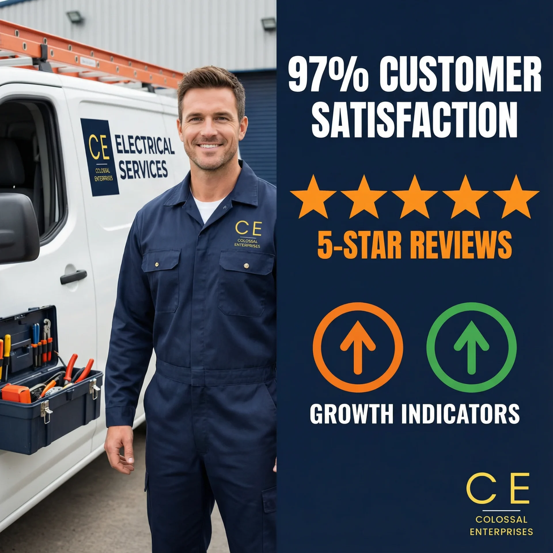 Electricians Digital Marketing | Colossal Enterprises